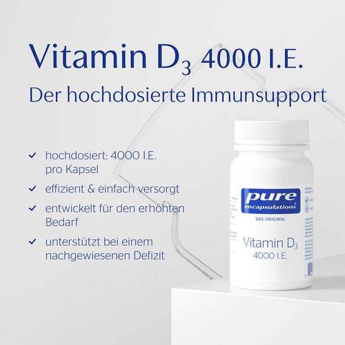 Pure Encapsulations Vitamin D3 4000 I.E. Kapseln - 2