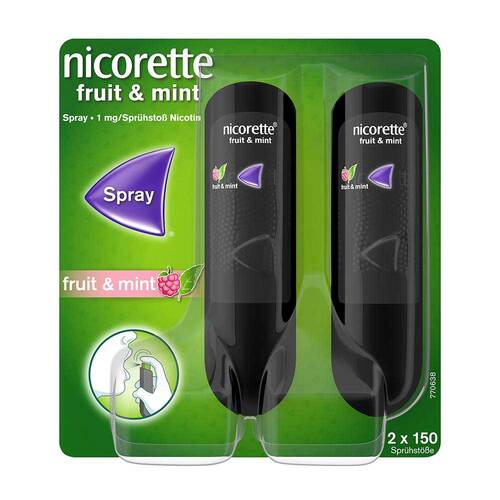 Nicorette Fruit &amp; Mint Spray 1 mg / Spr&uuml;hsto&szlig; - 1