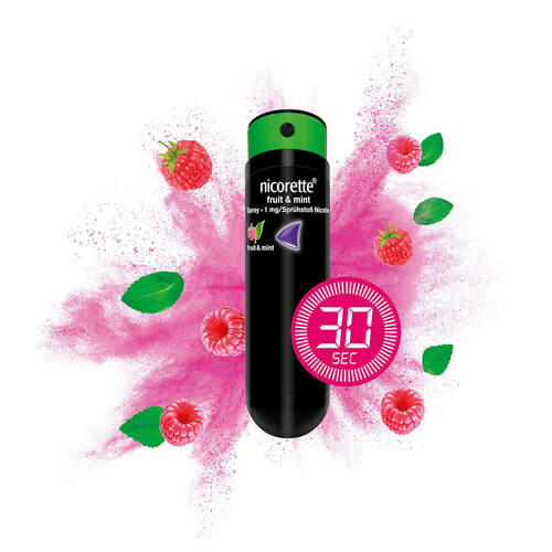 Nicorette Fruit &amp; Mint Spray 1 mg / Spr&uuml;hsto&szlig; - 2