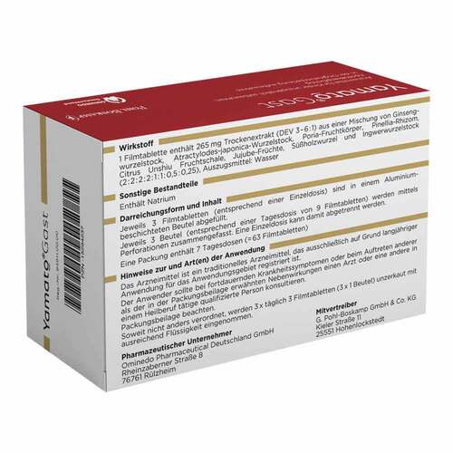 YAMATOGAST 265 mg Filmtabletten - 2