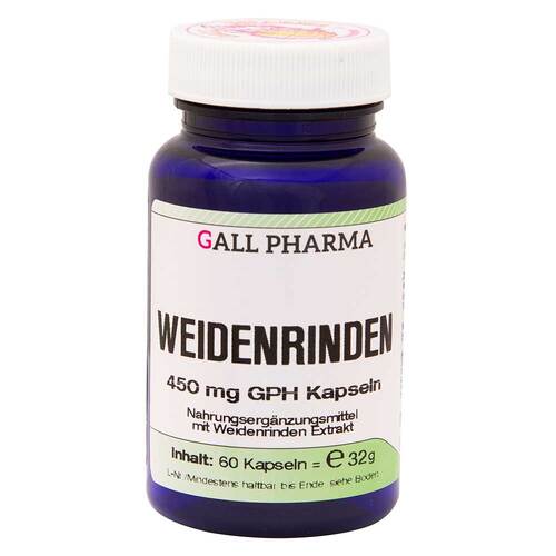 Weidenrinden 450 mg Gph Kapseln - 1