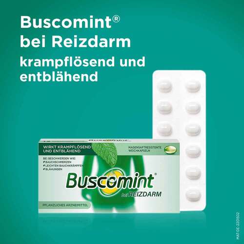 Buscomint bei Reizdarm 0,2 ml magensaftresistent Weichkapseln  - 2