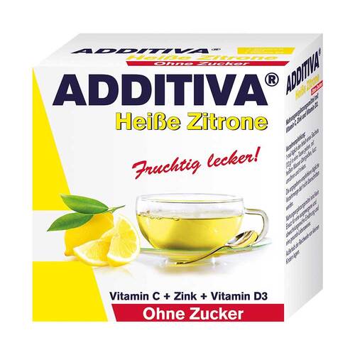 Additiva heis39e Zitrone ohne Zucker Pulver Sachets - 1