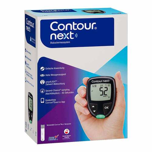 Contour Next Neu Set Blutzuckermessger&auml;t mmol / l - 1
