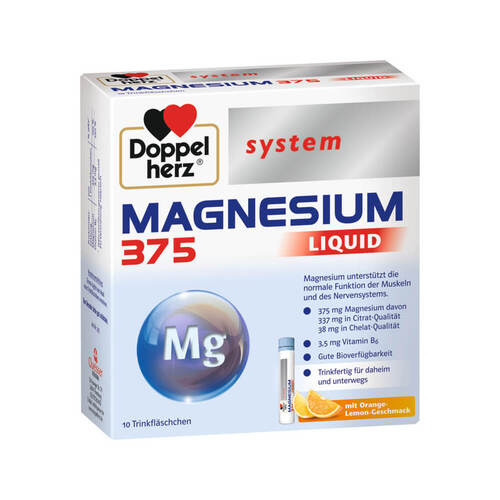 Doppelherz Magnesium 375 Liquid system Trinkampulle  - 1