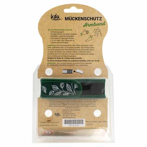 M&uuml;ckenschutz Armband gr&uuml;n Kda - 2