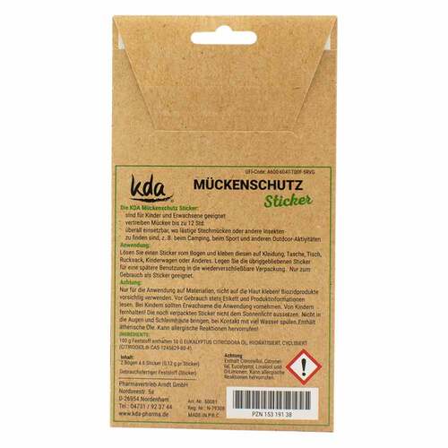 M&uuml;ckenschutz Sticker Kda - 2
