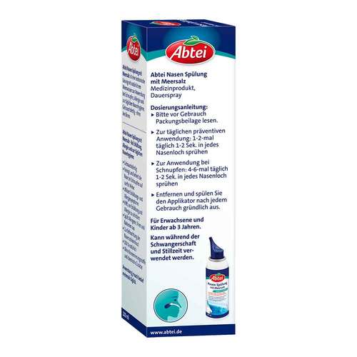 ABTEI Nasensp&uuml;lung mit Meersalz Spray - 3