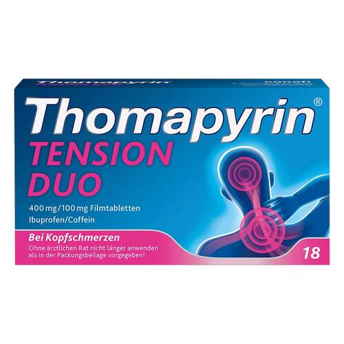 Thomapyrin Tension Duo 400 mg / 100 mg Filmtabletten - 1