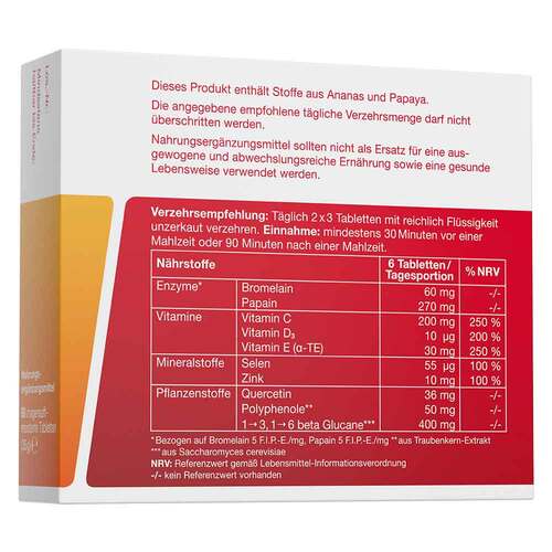 Wobenzym immun magensaftresistente Tabletten - 4