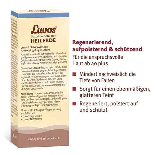 Luvos Heilerde Anti-Age Augenserum - 3