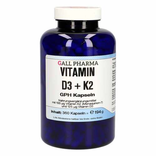 Vitamin D3 + K2 Gph Kapseln - 1