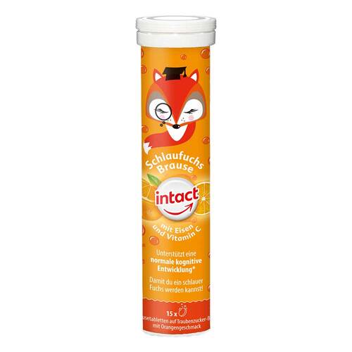 Intact Schlaufuchs Brausetabletten mit Eisen - 1