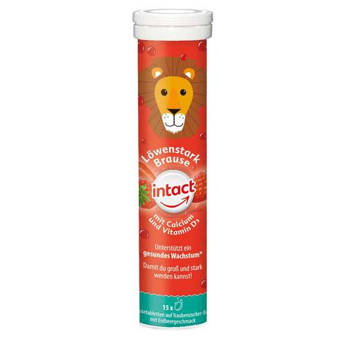 Intact L&ouml;wenstark Brausetabletten mit Calcium - 1
