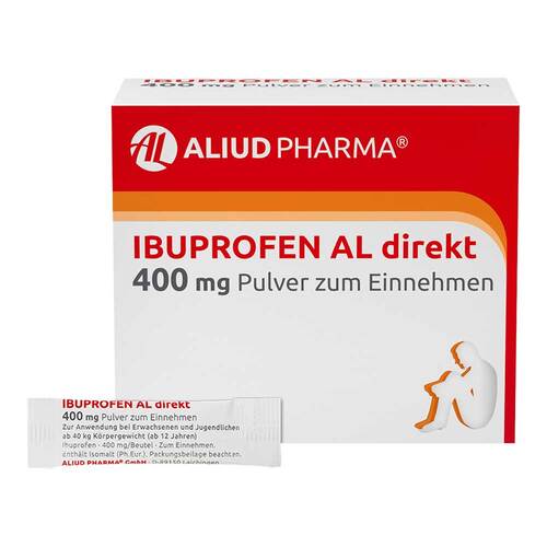 Ibuprofen AL direkt 400 mg Pulver zum Einnehmen - 1