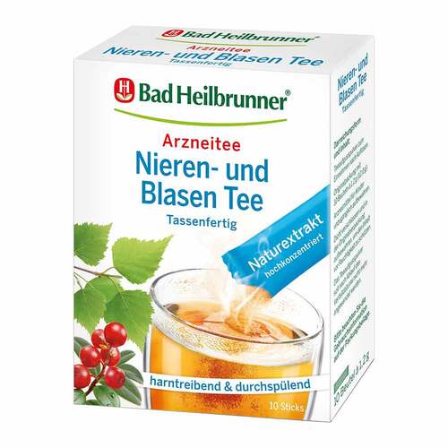 BAD HEILBRUNNER Nieren- und Blasen Tee tassenfert. - 1
