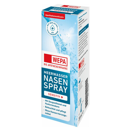 Wepa Meerwasser Nasenspray sensitiv +  - 2