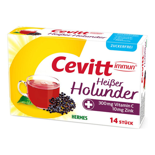 Cevitt immun hei&szlig;er Holunder zuckerfrei Granulat - 1