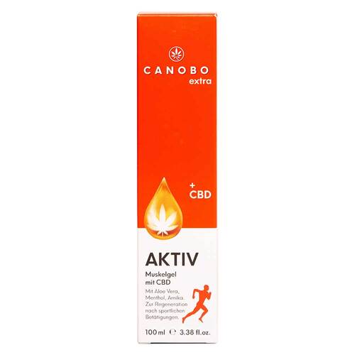 CANOBO extra AKTIV Muskelgel mit CBD - 1