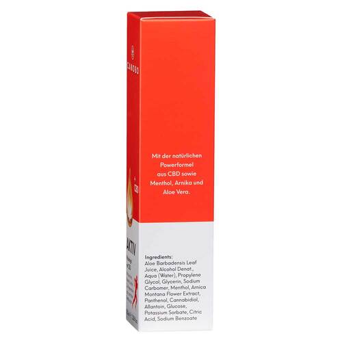 CANOBO extra AKTIV Muskelgel mit CBD - 4