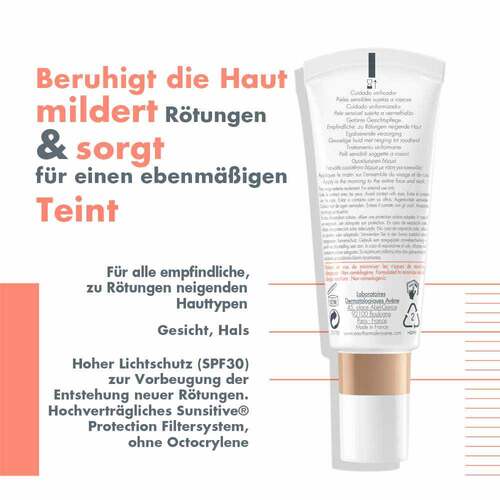 Avene Antirougeurs Unify get&ouml;nte Pflege Creme Spf 30 - 5