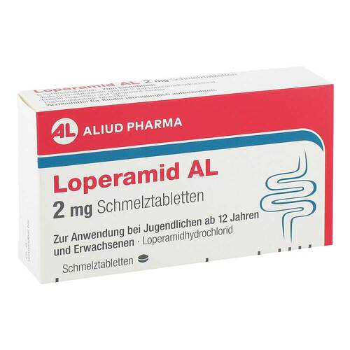 Loperamid AL 2 mg Schmelztabletten - 1