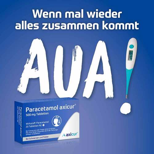 Paracetamol axicur 500 mg Tabletten - 6