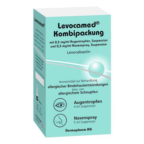 Levocamed Kombi 0,5 mg / ml AT +   0,5 mg/ml Nasenspray  - 2