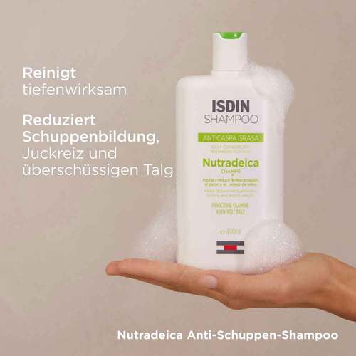 Isdin Nutradeica Shampoo g.Schuppen und fettiges Haar - 2