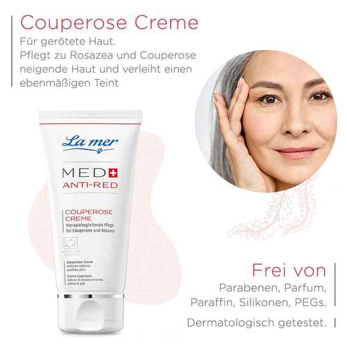 La Mermed + Anti-Red Couperose Creme ohne Parfum - 3