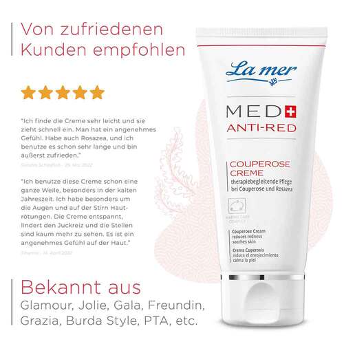 La Mermed + Anti-Red Couperose Creme ohne Parfum - 5