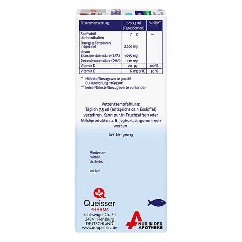 Doppelherz Omega-3 Liquid system - 5