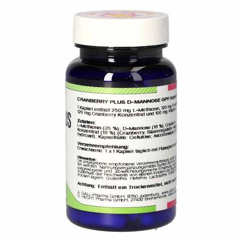 Cranberry Plus D-Mannose Gph Kapseln - 2