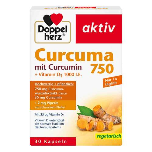 Doppelherz Curcuma 750 Kapseln - 1