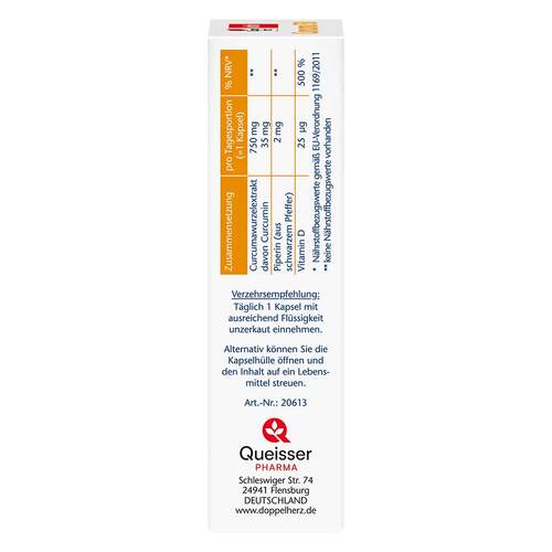 Doppelherz Curcuma 750 Kapseln - 3