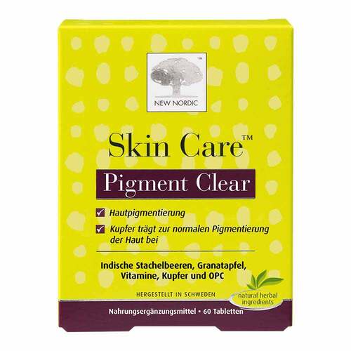 Skin-Care Pigment Clear Tabletten - 1