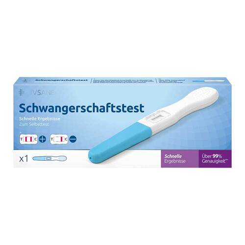 LIVSANE Schwangerschaftstest schnelle Ergebnisse - 1