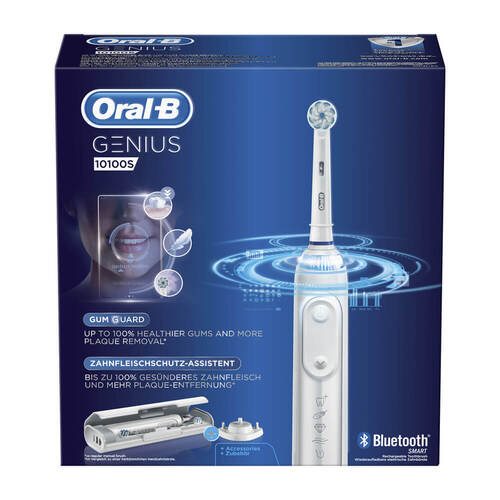Oral-B Genius 10100S white elektrisch Zahnb&uuml;rste - 1