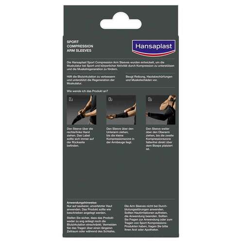 Hansaplast Sport Compression Arm-Sleeves Gr&ouml;&szlig;e L - 2