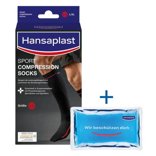 Hansaplast Sport Compression Socks Gr&ouml;&szlig;e M - 1