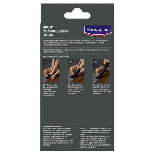 Hansaplast Sport Compression Socks Gr&ouml;&szlig;e M - 2