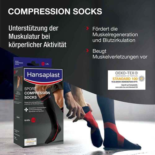 Hansaplast Sport Compression Socks Gr&ouml;&szlig;e M - 4