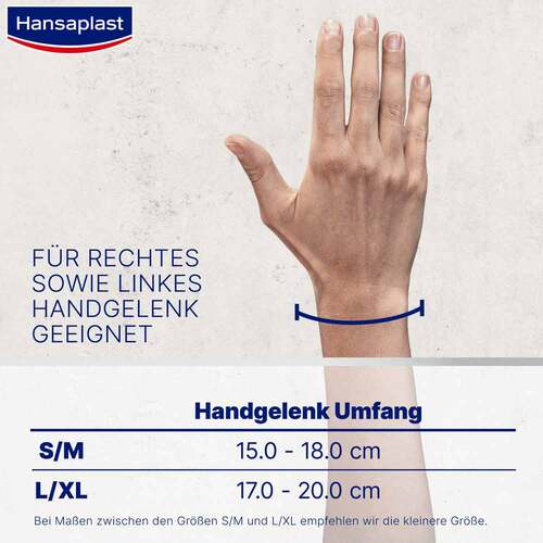 Hansaplast Sport Handgelenk-Bandage Gr&ouml;&szlig;e M - 6
