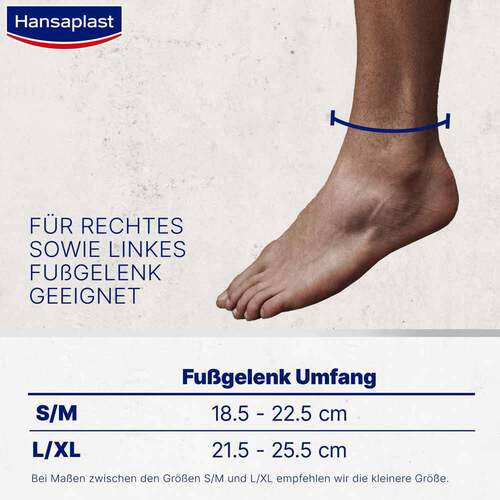 Hansaplast Sport Fu&szlig;gelenk-Bandage Gr&ouml;&szlig;e M - 6