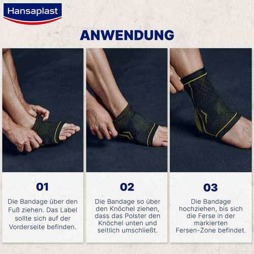 Hansaplast Sport Fu&szlig;gelenk-Bandage Gr&ouml;&szlig;e L - 7