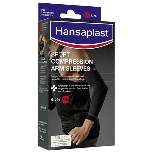 Hansaplast Sport Compression Arm-Sleeves Gr&ouml;&szlig;e M - 1