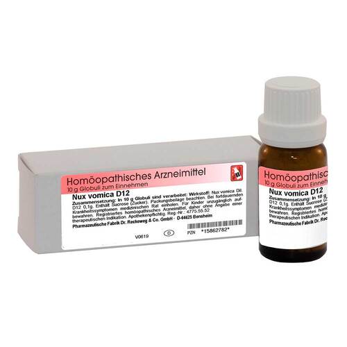 NUX VOMICA D 12 Globuli - 1
