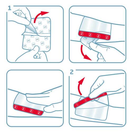 Leukomed T skin sensitive steril 8x15 cm - 3