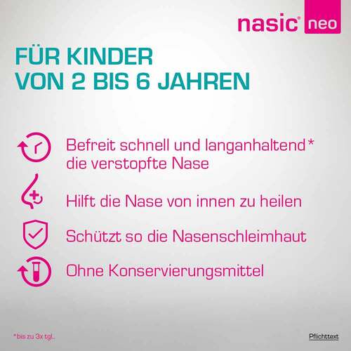 Nasic neo f&uuml;r Kinder Nasenspray - 4