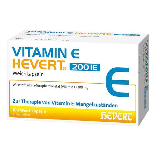 Vitamin E Hevert 200 I.E. Weichkapseln - 1